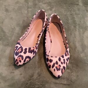 Ollio leopard-print shoes size 6.5